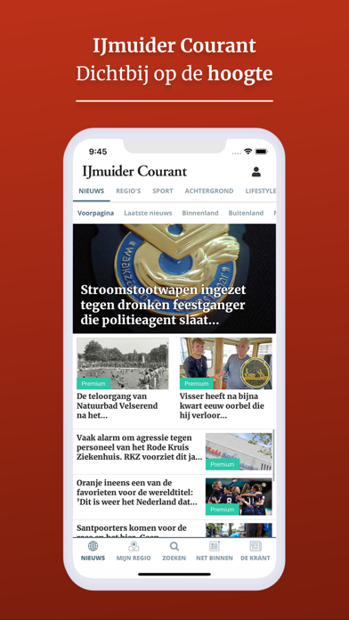 Screenshot #1 pour IJmuider Courant