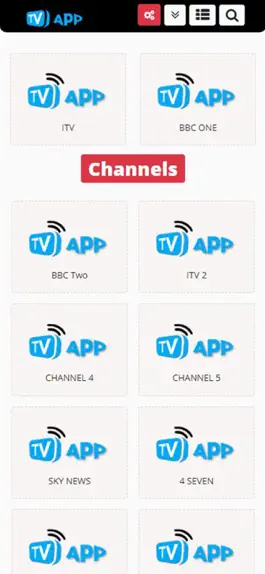 Game screenshot UK TV -  Mobile Live TV guide mod apk