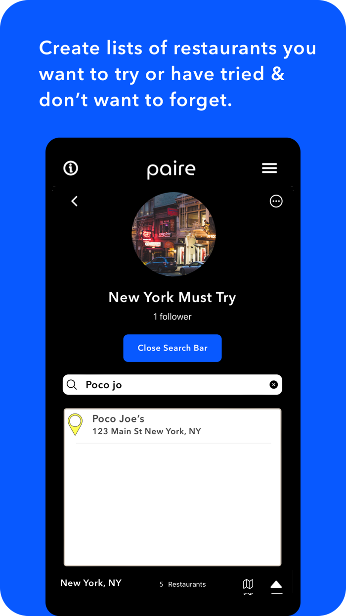 Paire AI Guide for Foodies