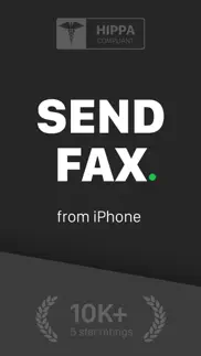 fax from iphone free: send app iphone screenshot 1