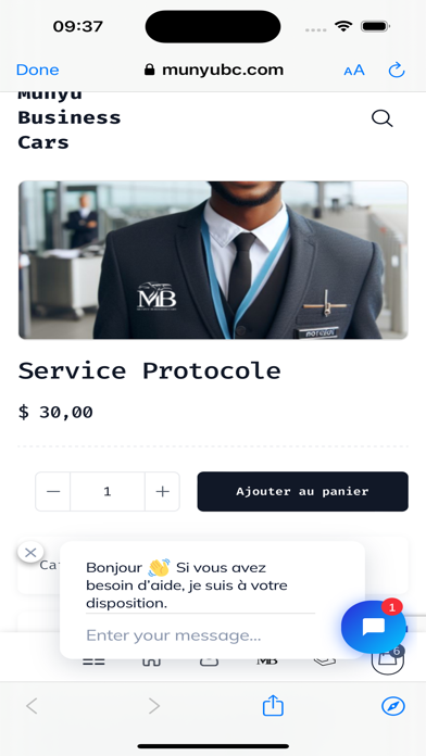 Munyu Business Cars Screenshot