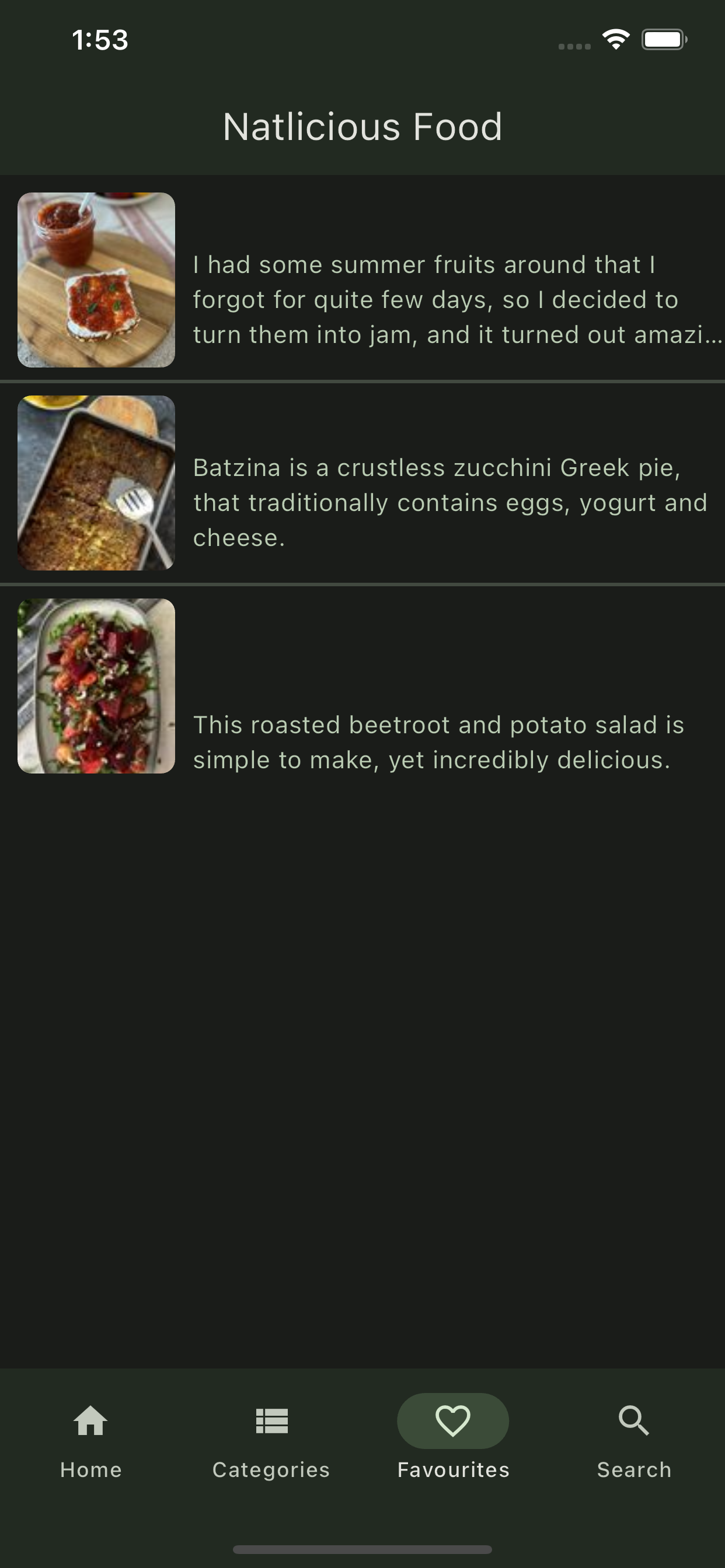 Natlicious Food