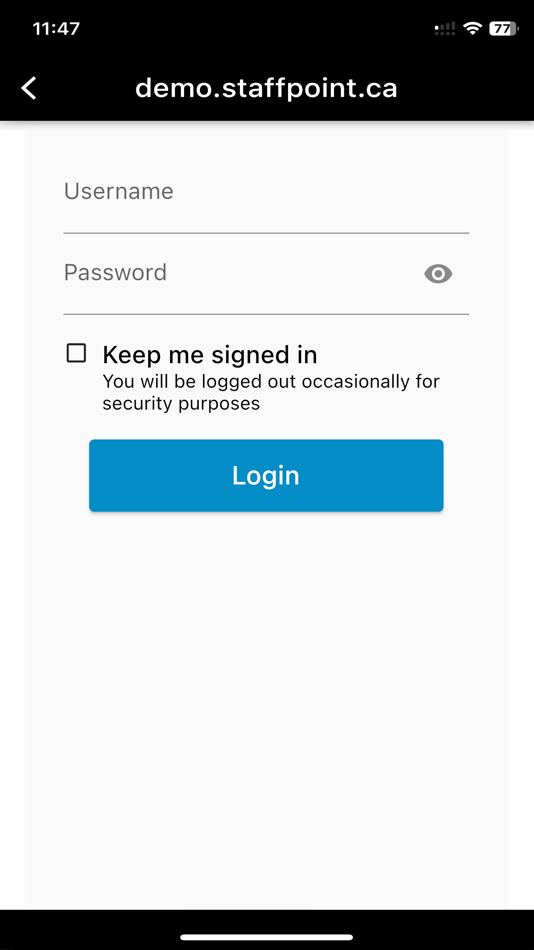 #2. SP Mobile for Staffpoint (iOS) 게시자: Delo Logic Inc.