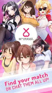 eroblast — waifu dating sim iphone screenshot 1