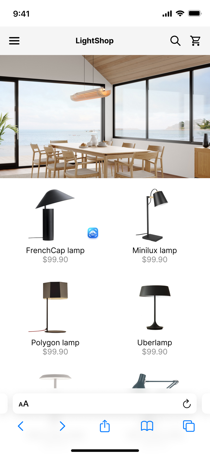 AR visualization tool