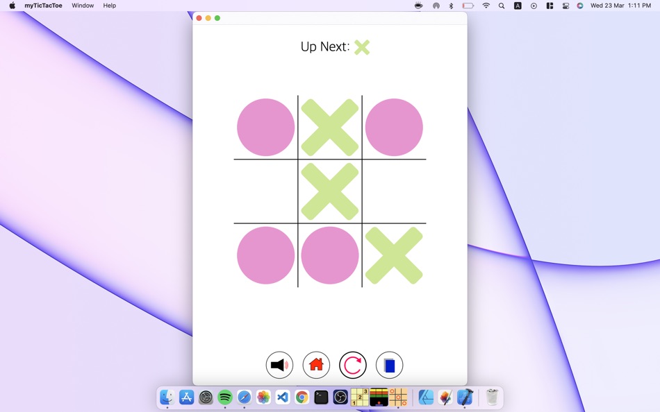 #4. myTicTacToe (macOS) 由: Farid Ahmad
