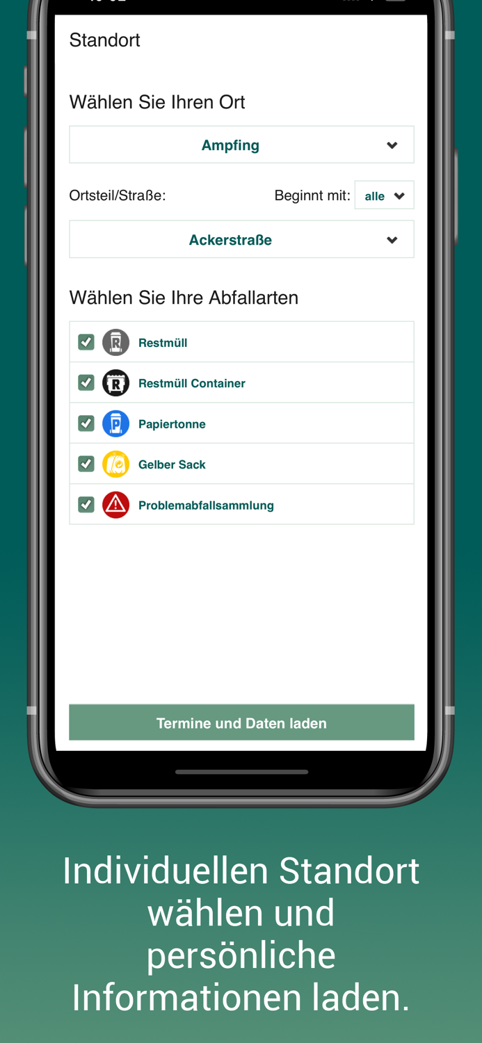 Mühldorf am Inn Abfall-App