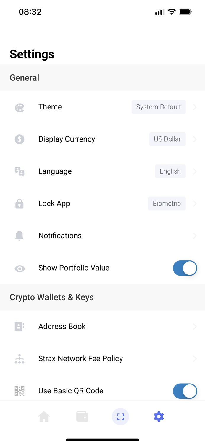 Stratis Wallet