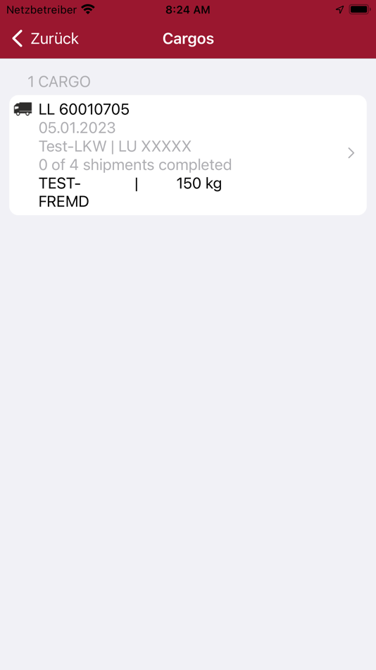 #2. Galliker PoD (iOS) Podle: Galliker Transport AG