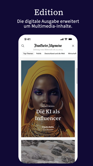 Screenshot #3 pour F.A.Z. Kiosk - App zur Zeitung