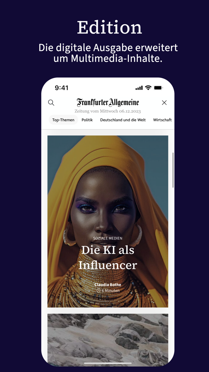 F.A.Z. Kiosk - App zur Zeitung