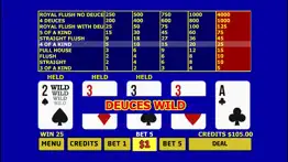 video poker casino slot cards iphone screenshot 2