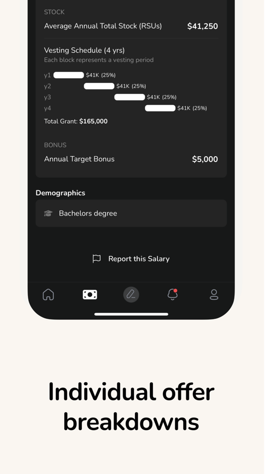 #6. Levels.fyi - Salaries & More (iOS) 由: Levels Fyi Inc.