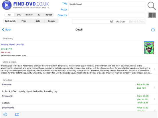 Screenshot #6 pour find-DVD