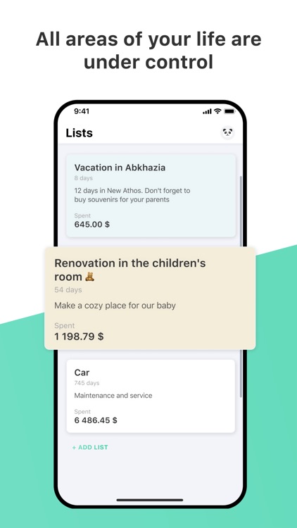 FinPanda expense money tracker