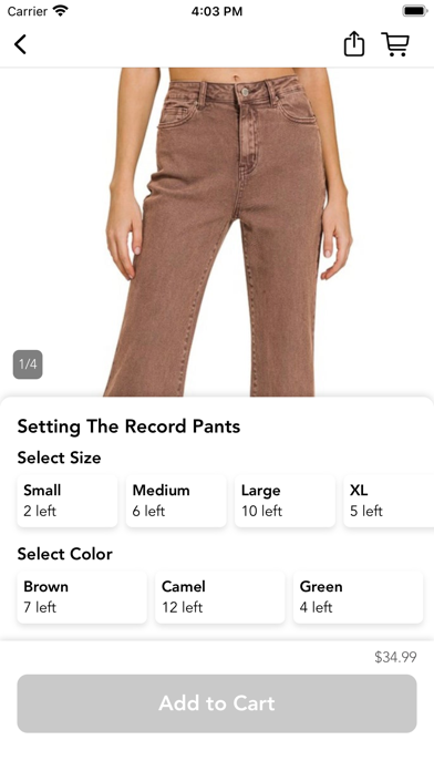 Shop Jessie K's Screenshot