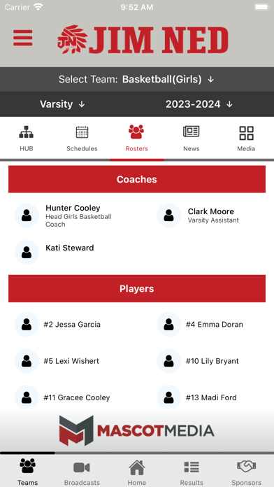 Jim Ned Athletics Screenshot