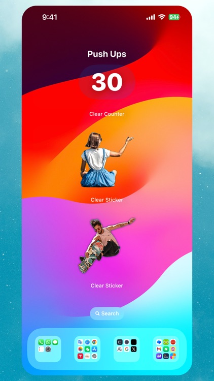 Clear Sticker Widget screenshot-5