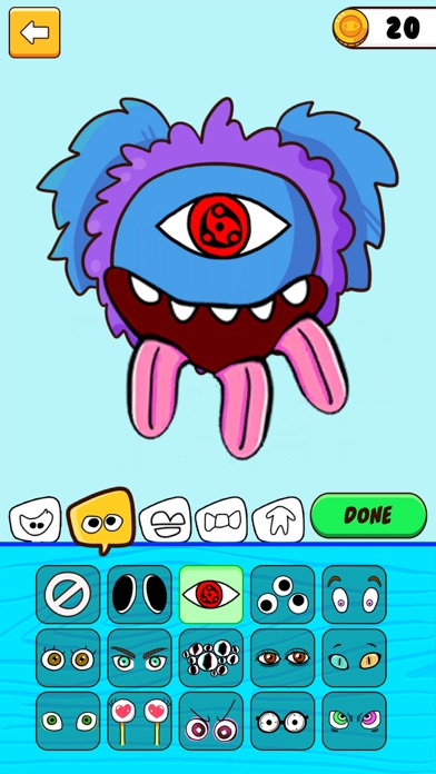 DIY Mix Monster: Makeover Game Screenshot