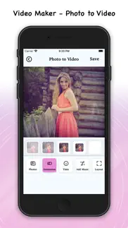 video maker - photo to video iphone screenshot 1
