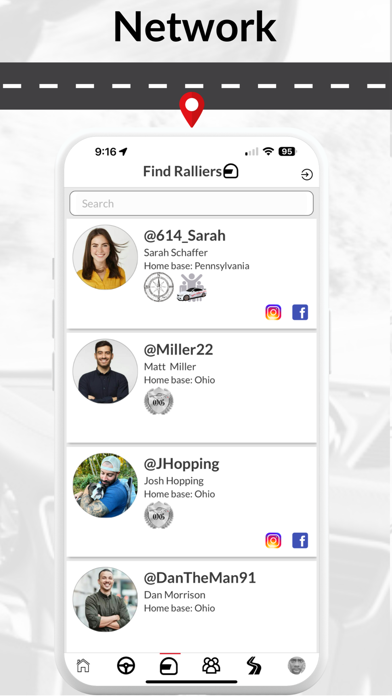 RallyGrid Screenshot