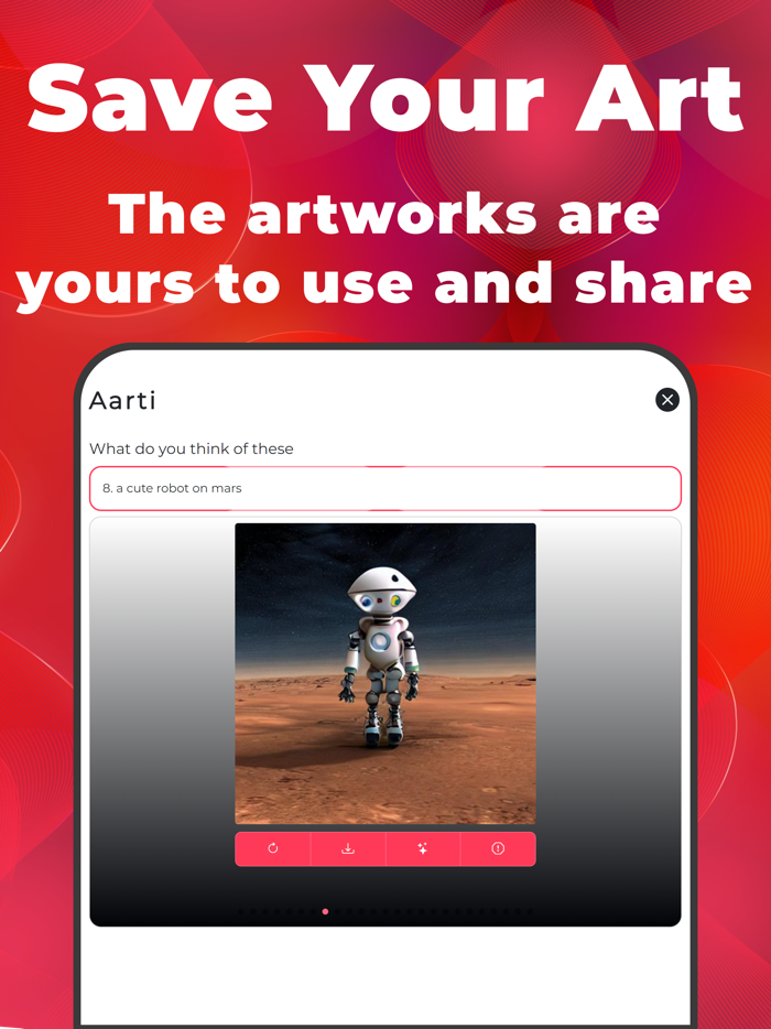 Aarti Your Personal AI Artist