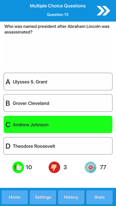American Presidents History Screenshot
