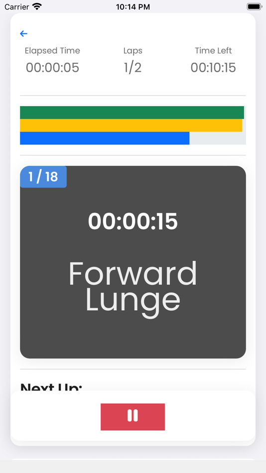 #4. Getcha Exercise Timer (iOS) 由: Syed Anees Khan