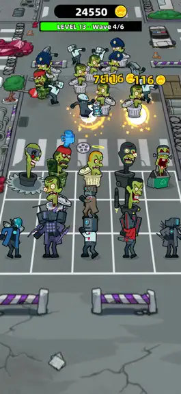 Game screenshot Merge Robot: Zombie Fighter hack