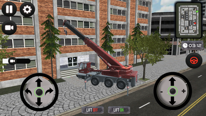 Crane Truck City Works