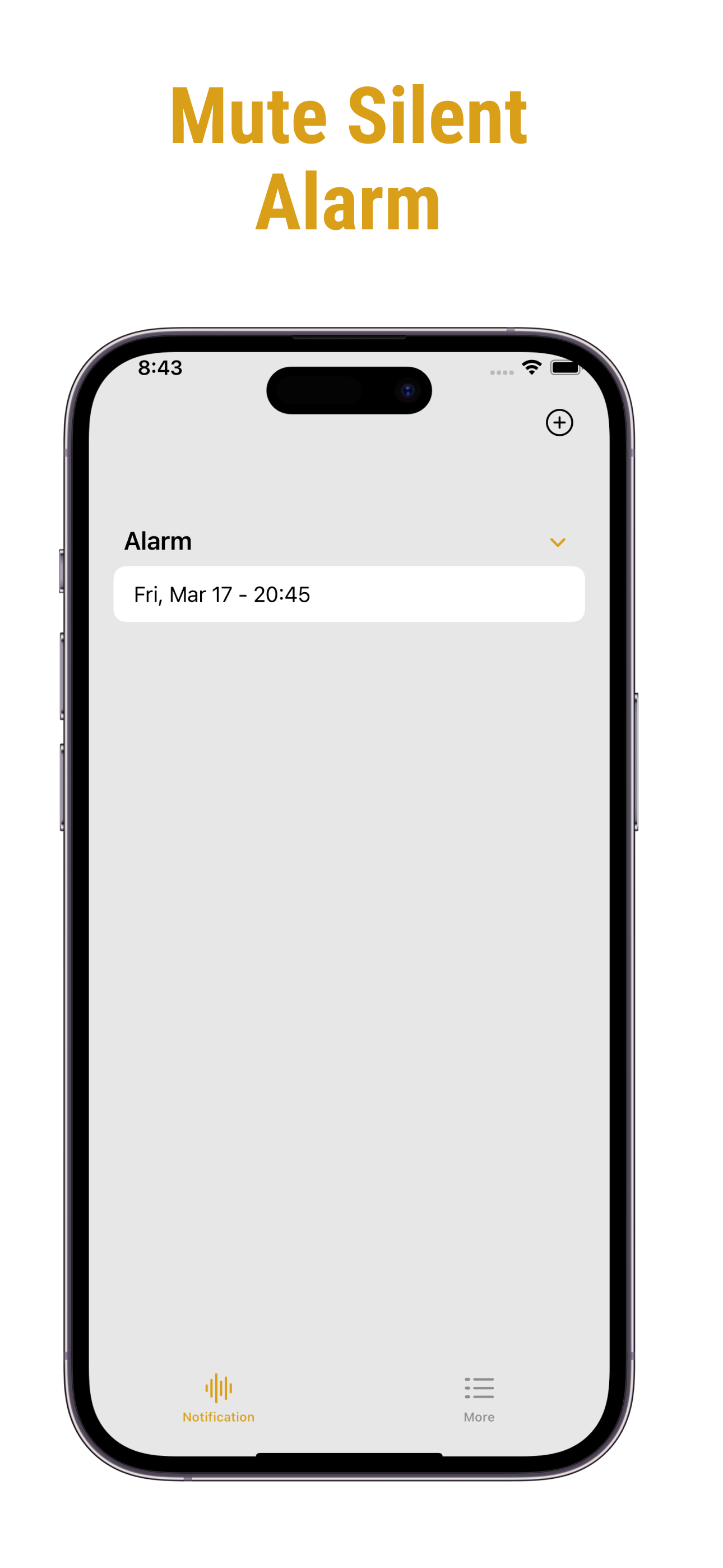 Mute: Vibration Alarm & Timer