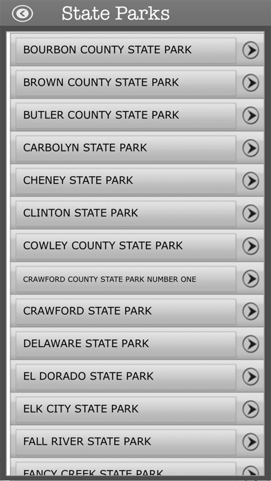 Kansas -Camping & Trails,Parks Screenshot