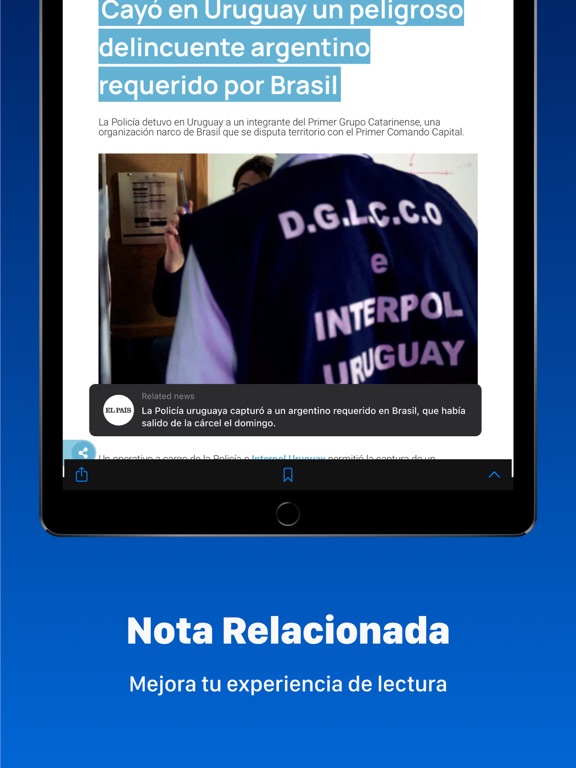 Screenshot #5 pour Diarios Uruguayos