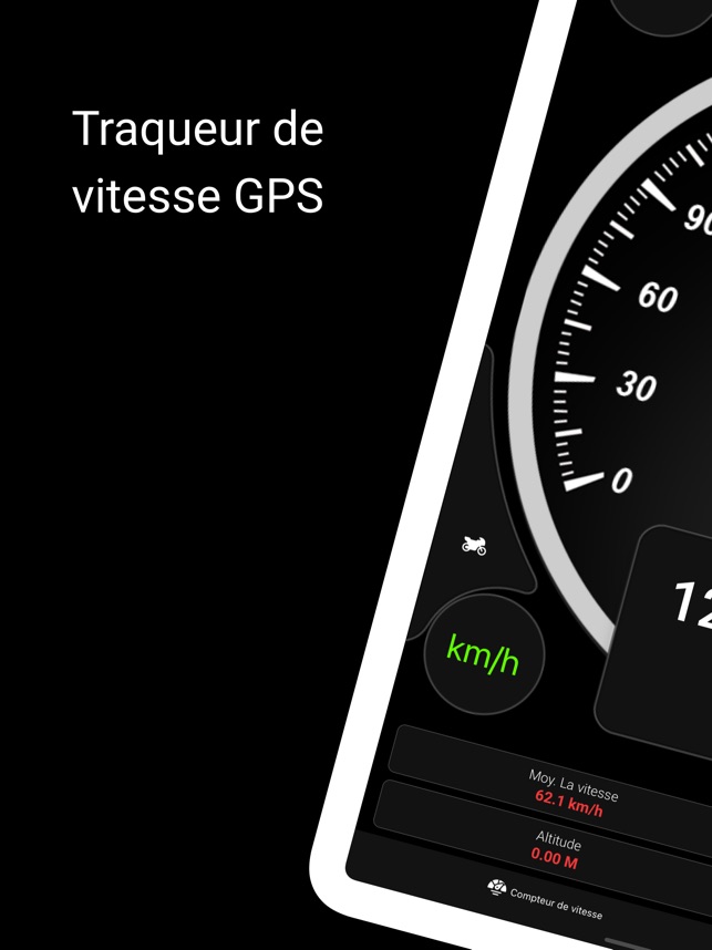 Compteur de vitesse GPS intell dans l'App Store