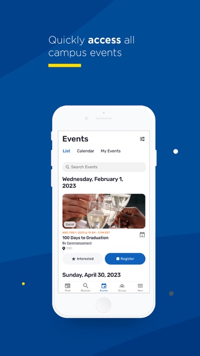 Goucher Gopher App Screenshot