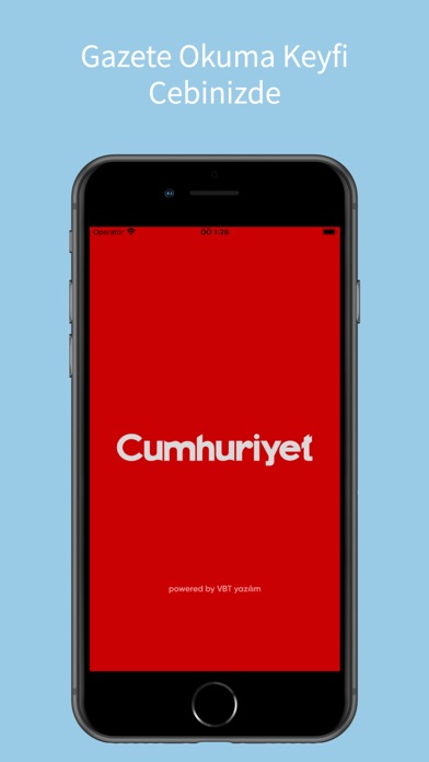 Cumhuriyet-E-Gazete Screenshot
