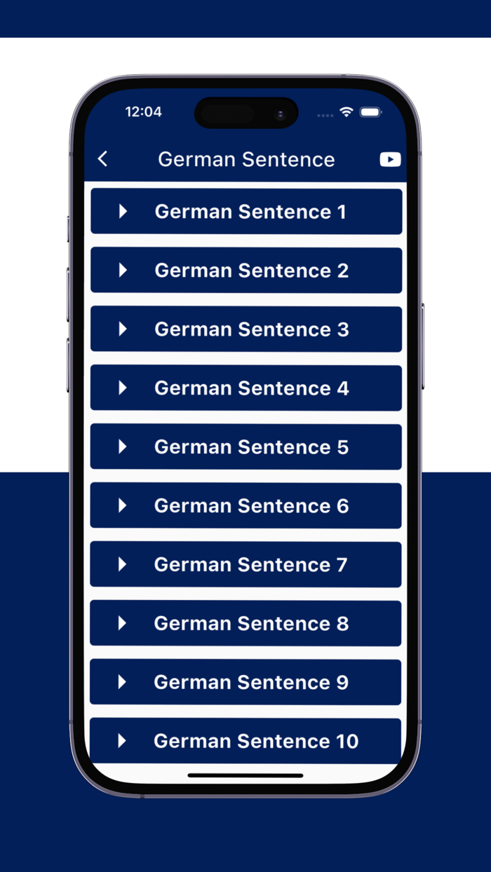 German Sentences