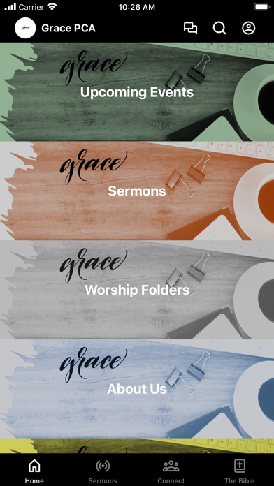 Grace PCA Blairsville Screenshot