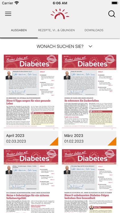 Besser leben mit Diabetes