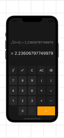 Game screenshot Simple square root calculator hack