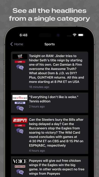 Fark® Not News Reader Screenshot
