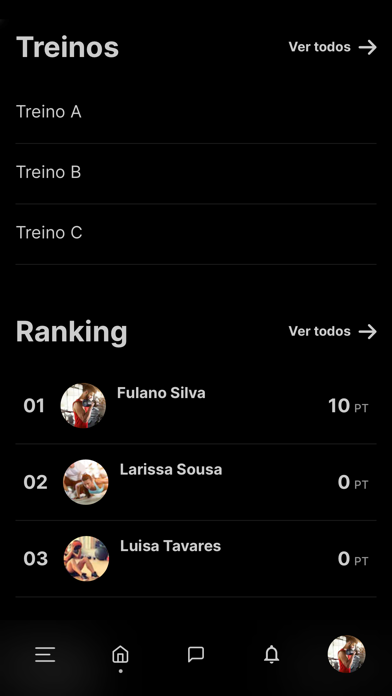 ON FIT Academia Screenshot