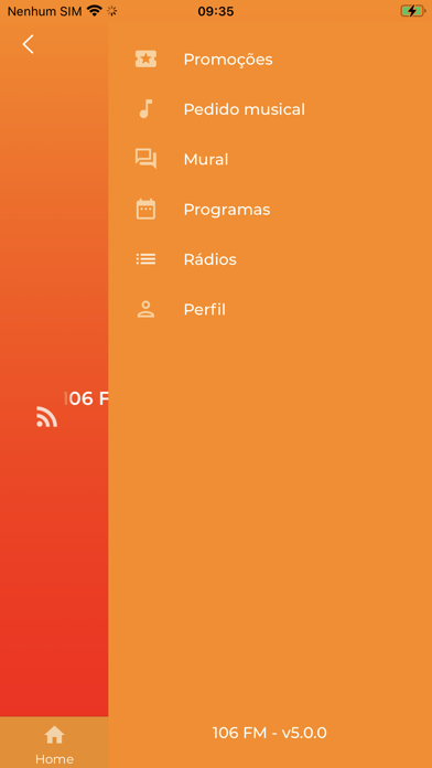 Rádio 106 FM - Ao Vivo Screenshot
