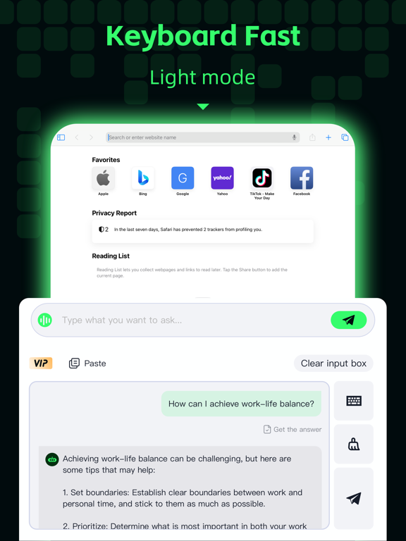 Screenshot #6 pour GPD Keyboard - Chat Bot