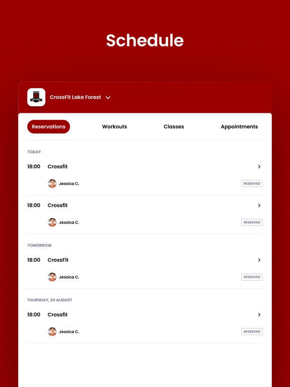 Screenshot #3 for CrossFit Lake Forest