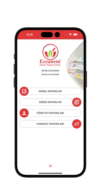 Eczanem Mobil Raporlama