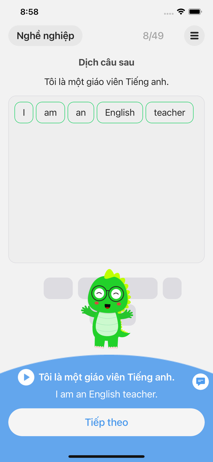 Học tiếng Anh cng Dino