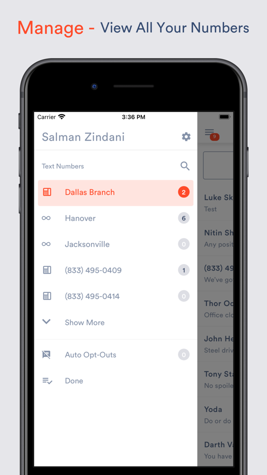 #5. Text-Em-All (iOS) 由: Text-Em-All