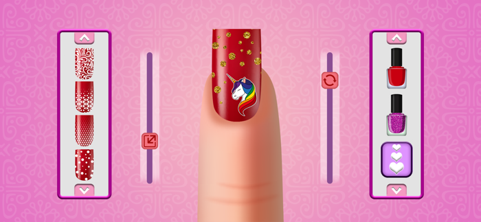 Nail Art Acrylic Makeup Salon