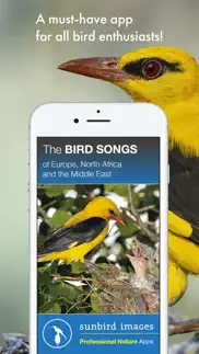 bird songs europe north africa iphone screenshot 1